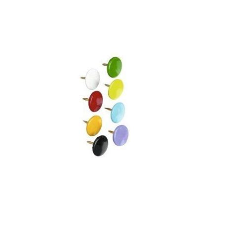 ValueX Drawing Pin 9 5mm Assorted Colours Pack 100 26161 Notice