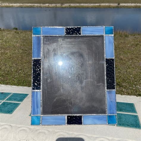 Stained Glass Picture Frame Etsy