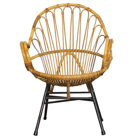 Rohe Noordwolde Bamboo Hoop Chair With Arms | Hoop chair, Wicker chair, Chair
