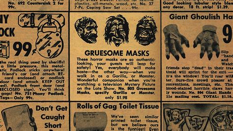 Neato Coolville Halloween Wallpaper Topstone Monster Mask Ads