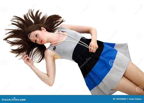Spread Hair Stock Image Image Of White Beauty Teen 10939685