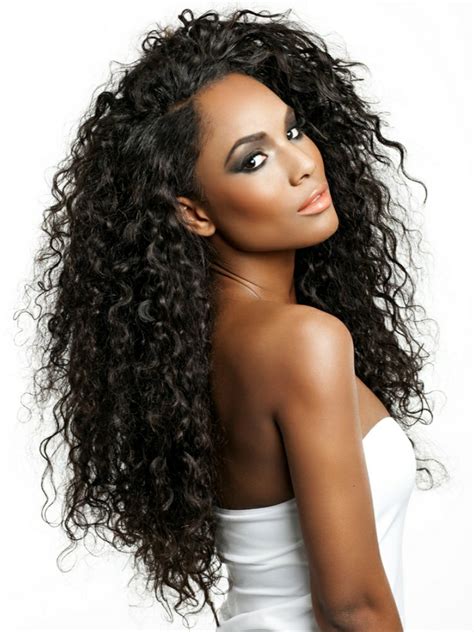 Our human hair extensions will match all hair types including 4c hair. French Curly - Icy Virgin Hair