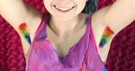 Unicorn Armpit Hair Is The Newest Hair Trend In