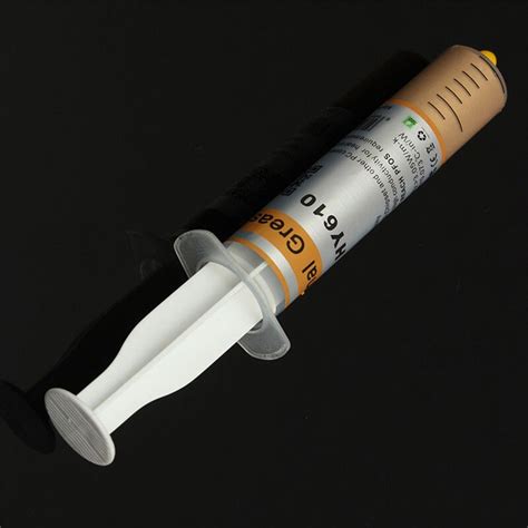 1pc 30g Hy610 Thermal Grease Tube Syringe Silicone Compound Paste For