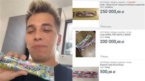 Fani ekipy i samego friza oszaleli na punkcie lodów sygnowanych przez grupę youtuberów. 250 tys. zł za... PAPIEREK PO LODACH. Ekipa Friza ...