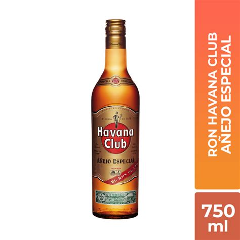 Ron Havana Club Añejo Especial Botella 750ml Dislicores