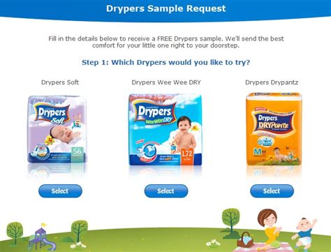 Having free samples for your baby delivered to doorstep is easy. Drypers: Free Drypers Sample | Malaysia Free Sample Giveaway