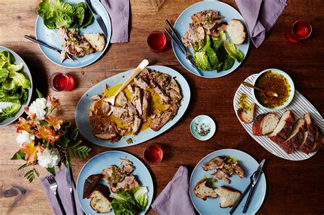 A Summer Slow Cooker Dinner Party For Eight Epicurious
