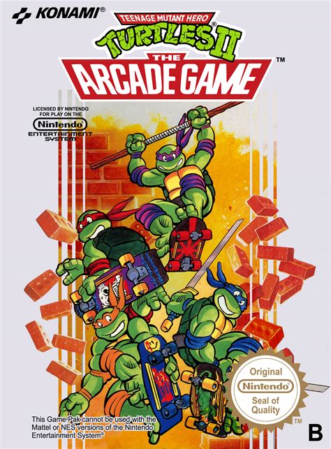 Teenage Mutant Ninja Turtles 2 The Arcade Game Gameita