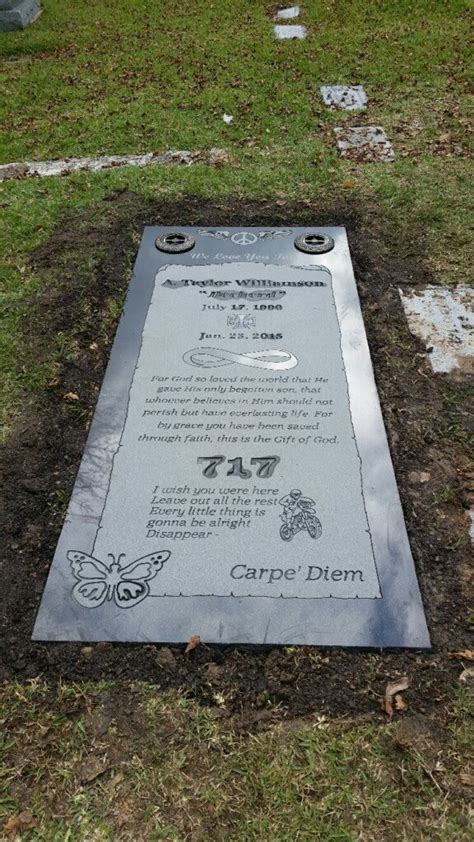 Ledger Grave Markers Williamson Schlitzberger And Daughters