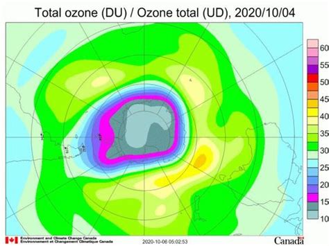 El Agujero En La Capa De Ozono Es El Más Grande Y Profundo De Los
