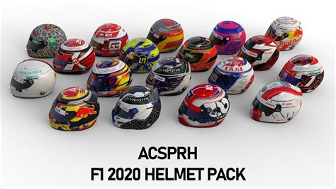 Assetto Corsa F Helmet Pack For Acsprh Racedepartment