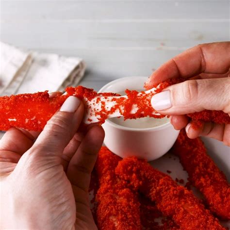 How To Make Flamin Hot Mozzarella Sticks Cheetos Lovers These Flamin Hot Mozzarella Sticks