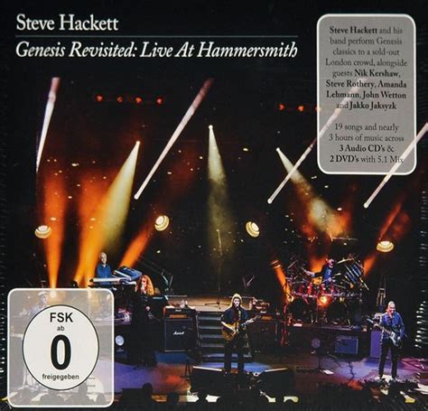 steve hackett genesis revisited live at hammersmith clair et obscur