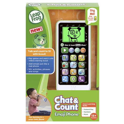 Leapfrog Scout Chat And Count Emoji Phone Green London Drugs