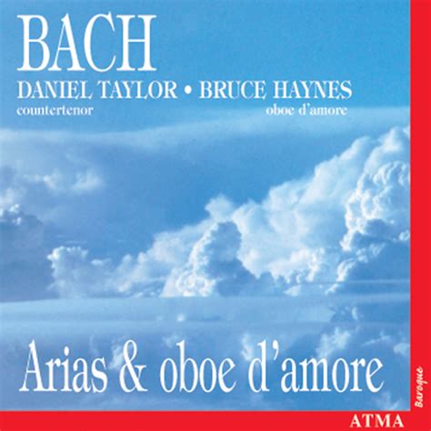 Daniel Taylor And Theatre Of Early Music Bach Cantatas And Other Vocal
