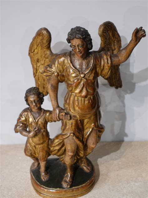 Group Tobias And The Archangel Raphael Late 17th Century Ref88525