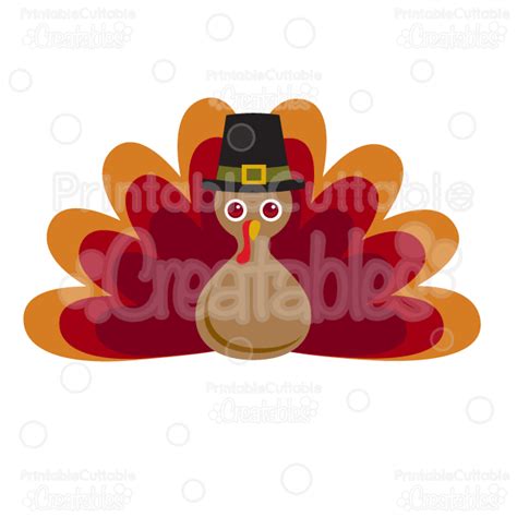 In fact, if i didn't have this blog, i'd probably design and sell digital files. Thanksgiving Pilgrim Turkey SVG Cut File & Clipart