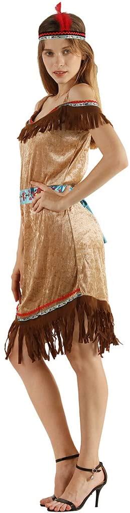 Uncategorized Eraspooky Womens Native American Costume Sexy Indian