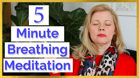 5 Minute Breathing Meditation To Relax Your Mind And Body Fast Youtube