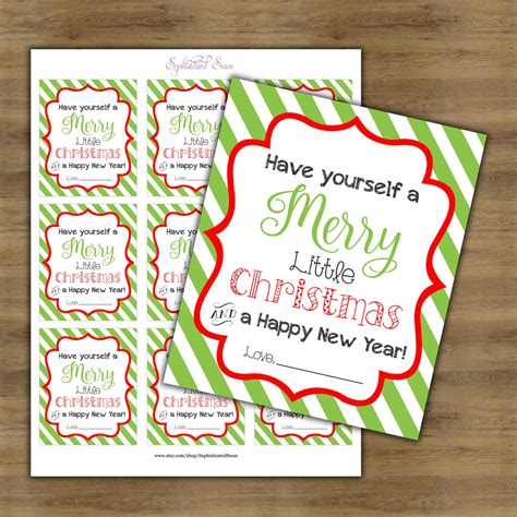 Free Printable Teacher Christmas Gift Tags Printable Word Searches
