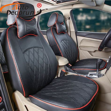 Autodecorun Pu Leather Car Seats Cushion For Mg Gt Accessories Seat