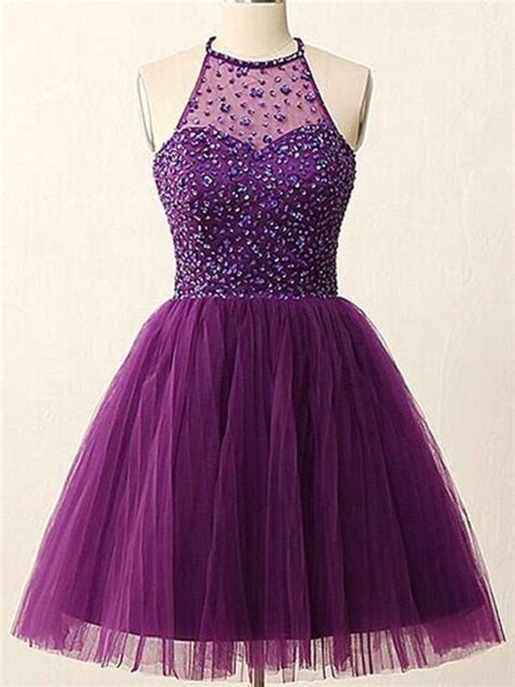Purple Prom Dress Juniors Prom Dress Short Prom Dress Short Homecoming