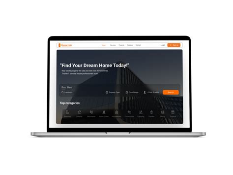 Home hub - Find your dream home today by MOHAN UIX DESIGNER on Dribbble