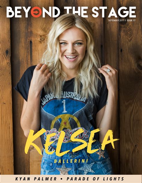 Issue 17 Kelsea Ballerini Out Now Beyond The Stage Magazine