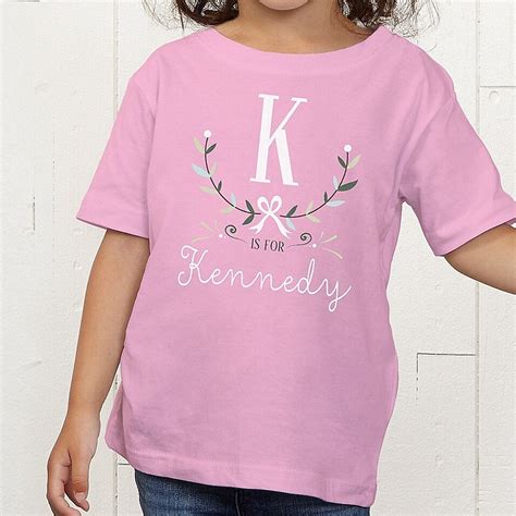 Girly Chic Personalized Toddler T Shirt Buybuy Baby Toddler Tshirts