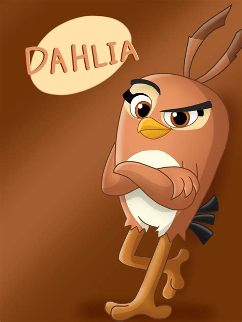 Dahlia By Justsomepainter11 On Deviantart Angry Birds Characters