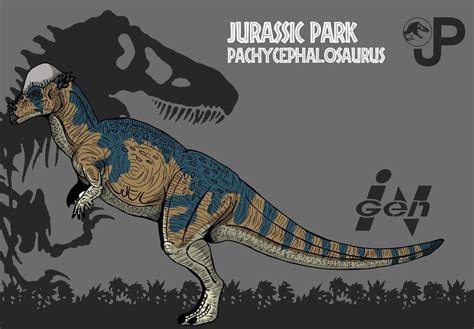 Jurassic Park Pachycephalosaurus