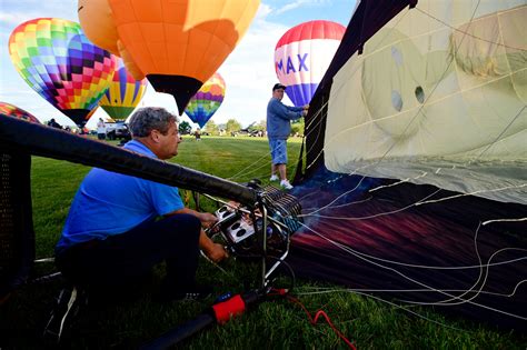 Hot Air Balloon Pilots Share Joy Of Flight With Passengers At Frederick