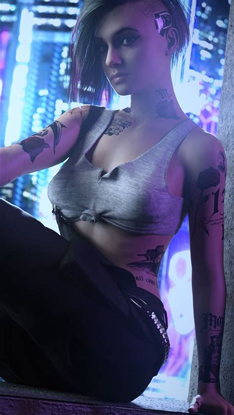 Judy Alvarez From Cyberpunk 2077 Game 4k Iphone Wallpapers Free Download