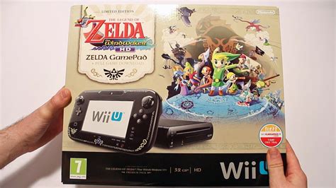 Nintendo Wii U 32gb In Black Zelda Edition Low Prices