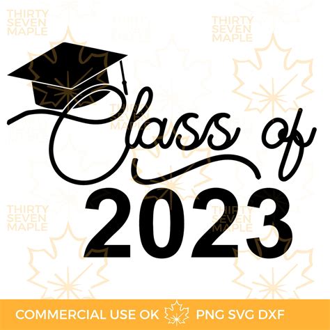 Class Of 2023 Senior Baseball Graduation Svg 2023 Graduation Etsy