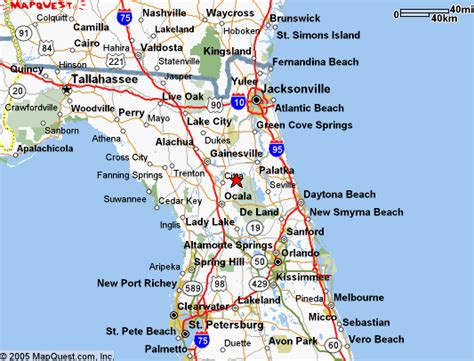 Map Of Springs In Florida United States Map