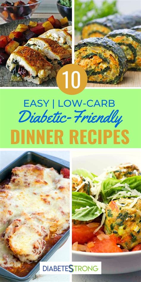 If at a party dinner is going to be served late, have soup or a small snack along with your. 10 Healthy Dinner Recipes for Diabetics | Diabetes Strong ...