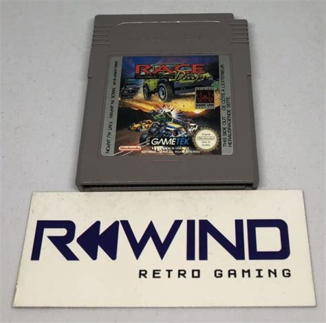 Race Days Game Boy Rewind Retro Gaming