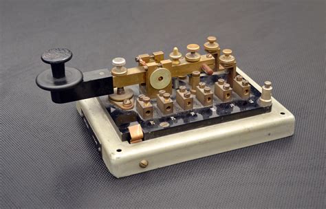 Marconi Type 365a Morse Code Key This Is A Shot Of My Nice Flickr