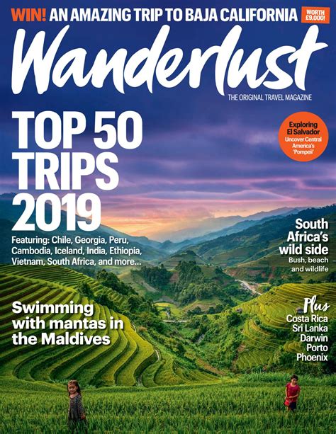 Wanderlust 50 Best New Trips 2019 By Wanderlust Publications Issuu