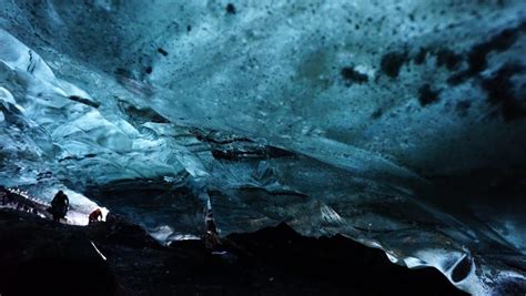 Blue Ice Cave Adventure Glacieradventureis Ice Cave Ice Blue
