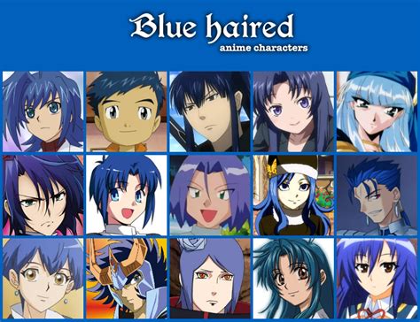 Anime Characters Blue Haired Anime Characters By Jonatan7 On