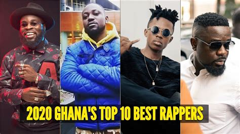 Top 10 Best Ghana Rappers Of All Time 2020 Full List Youtube