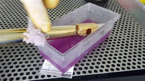 Singular, erste person, präsens aktiv. Instrumente vergolden Restauration - YouTube