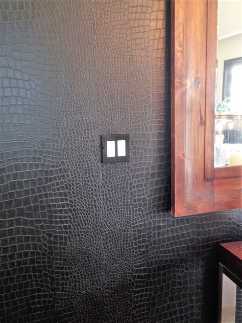Tons of awesome crocodile wallpapers to download for free. Crocodile black wallpaper I installed in dining room ...