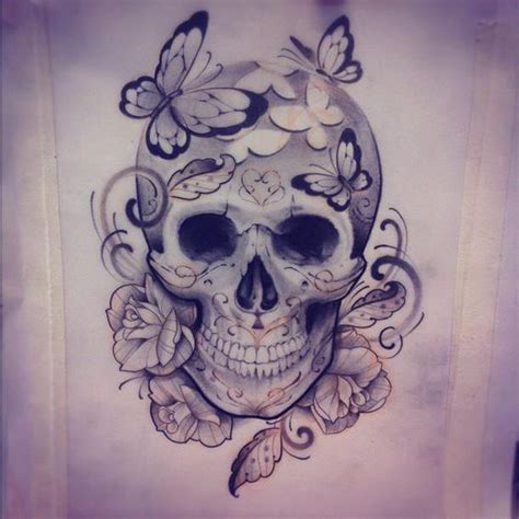 Skull Tattoos For Women Viraltattoo