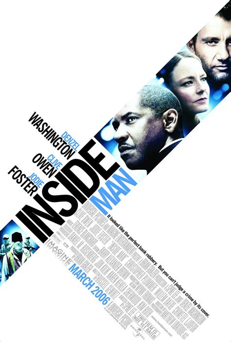 Inside Man 1 Of 4 Extra Large Movie Poster Image Imp Awards