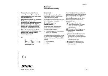 Stihl Se Instruction Manual Manualzz