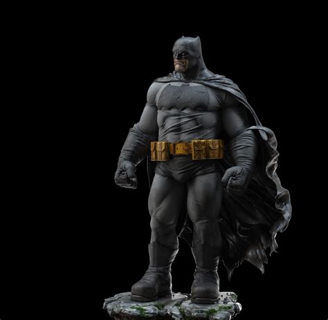 Dark Knight Returns Batman Collectible Statue Zbrushcentral